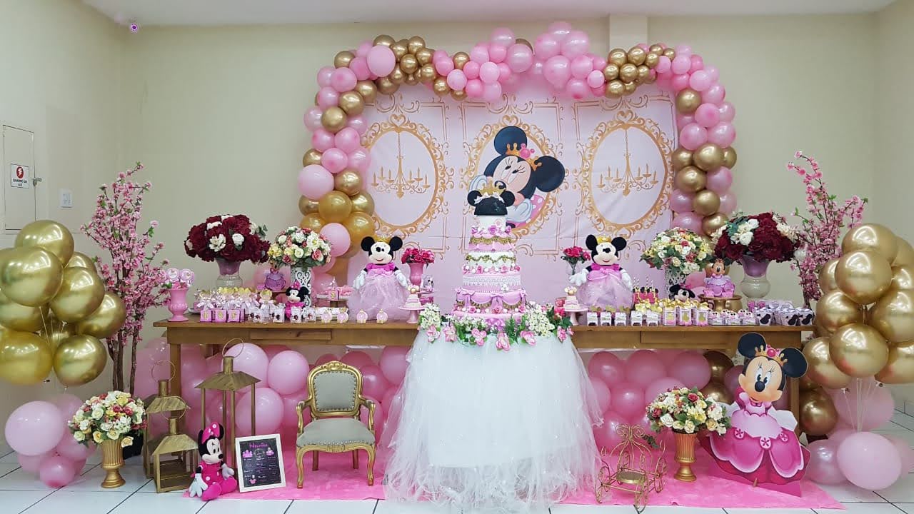 Decoração Festa Minnie Mouse